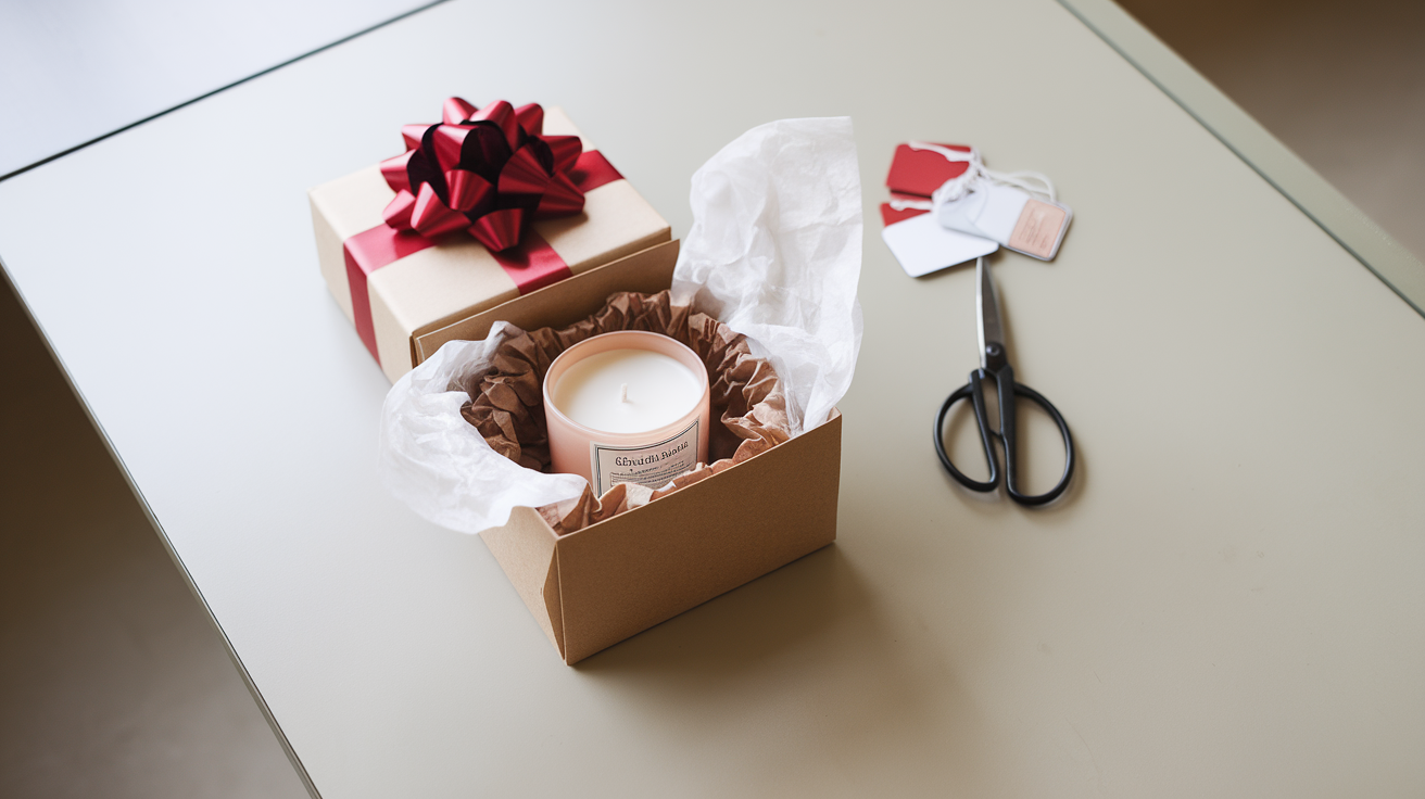 4. Gift Box with Tissue Paper Nesting