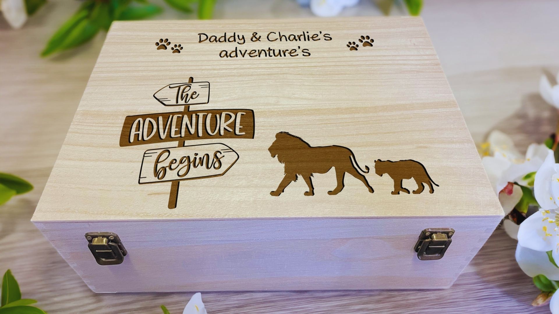 Treasure Box with Notes & Photos
