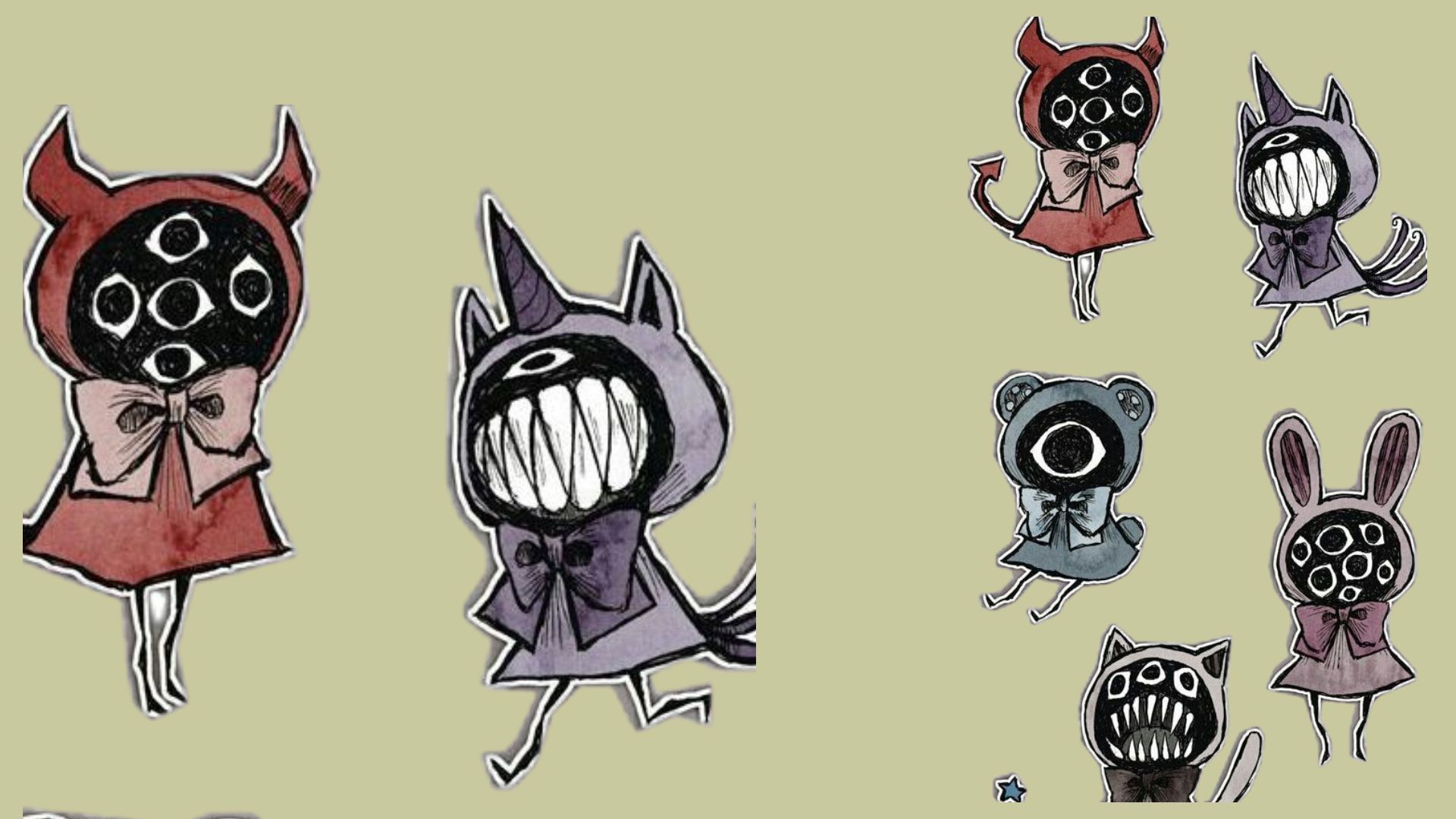 8. Eyes Replaced With Symbols
