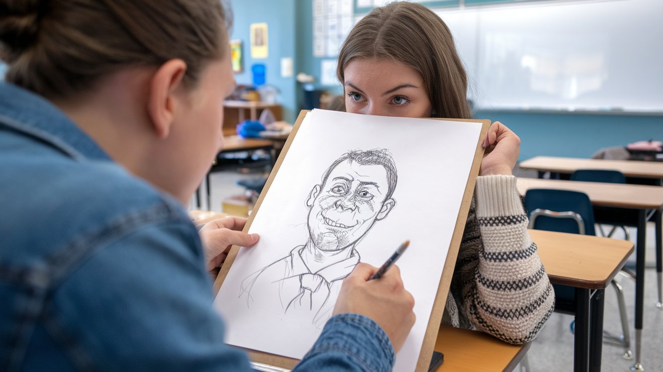 11. Blind Contour Drawing Battle