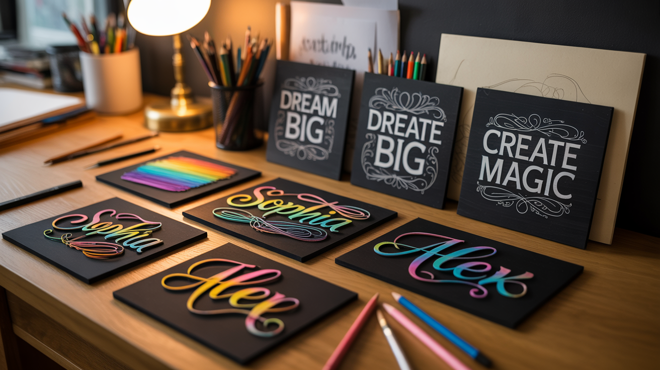 Name Art and Lettering Designs