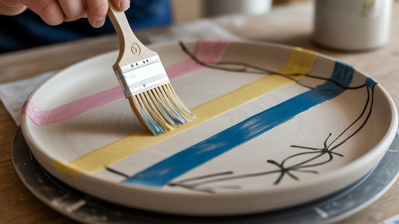 7. Masking Tape Resist