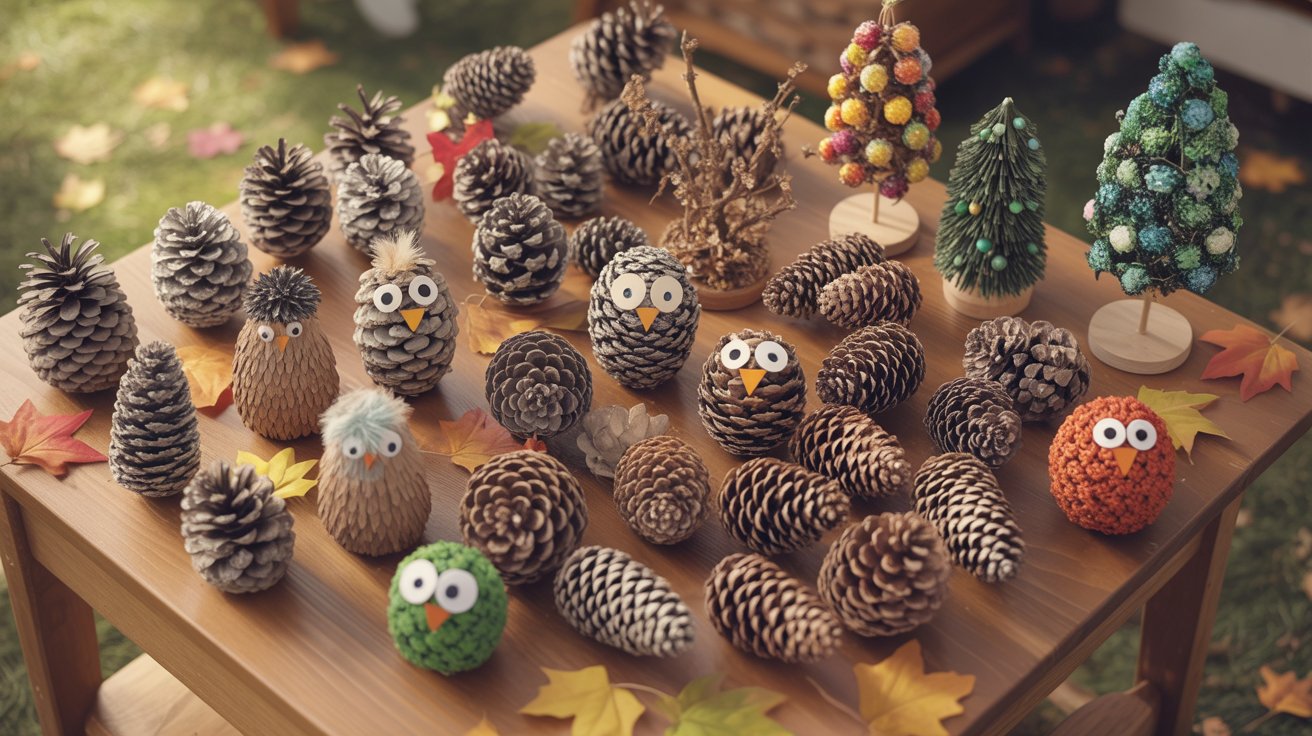 Why Pinecone Crafts Are Perfect for Everyone?