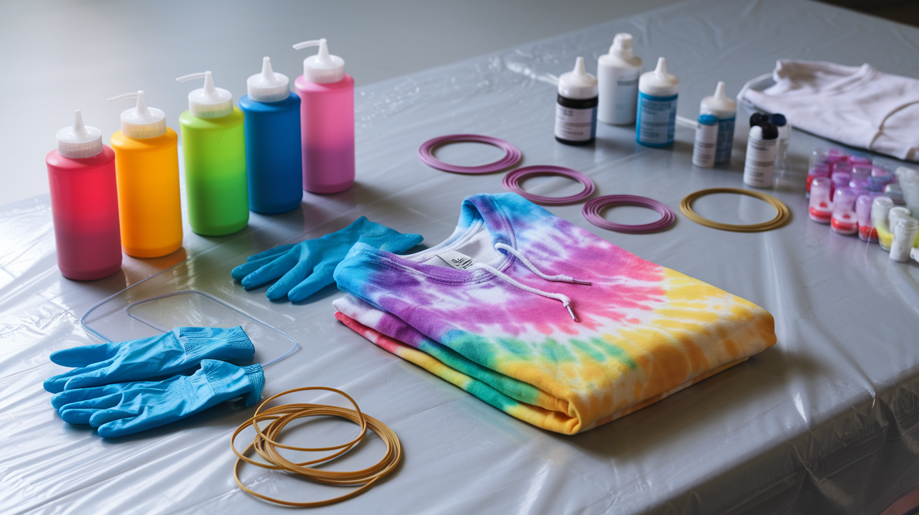 Tie Dye Hoodie Supplies Checklist (What You’ll Need)