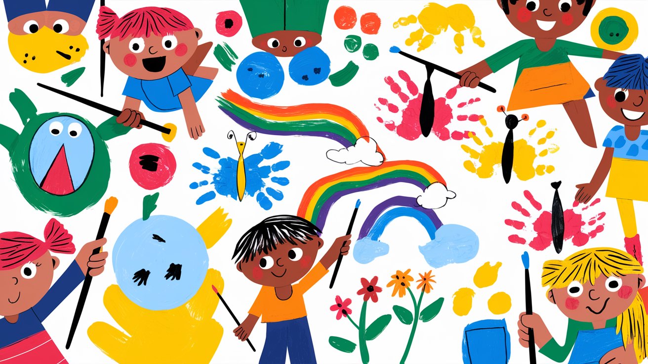 4. Cute Painting Ideas for Kids