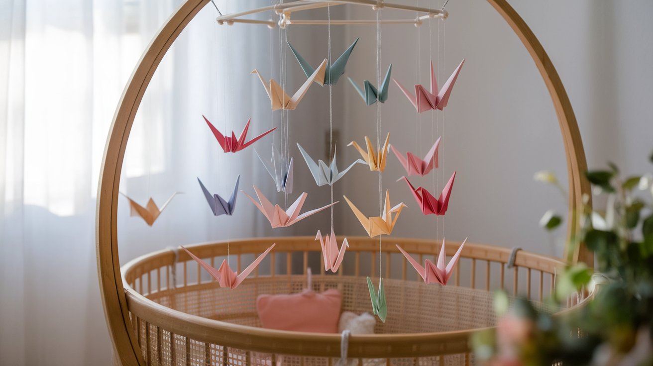 2. Paper Crane Mobile