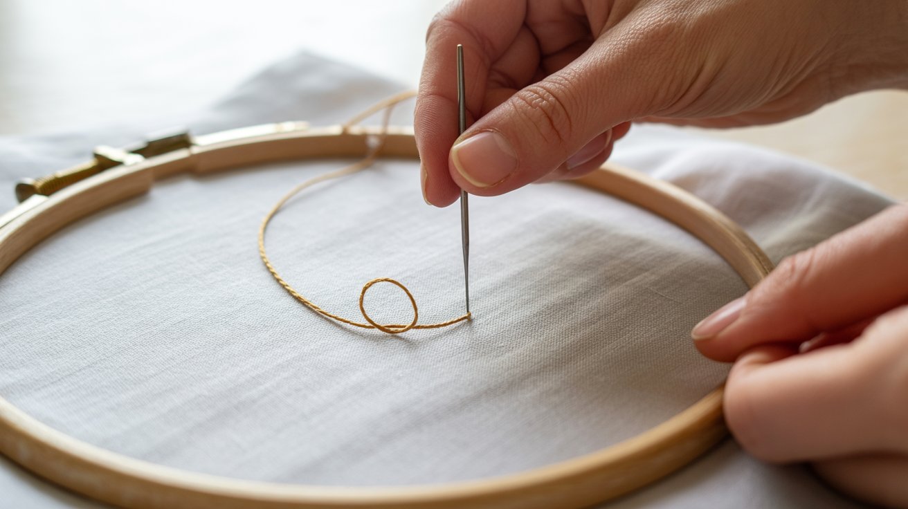 Step 1: Start Your First Stitch