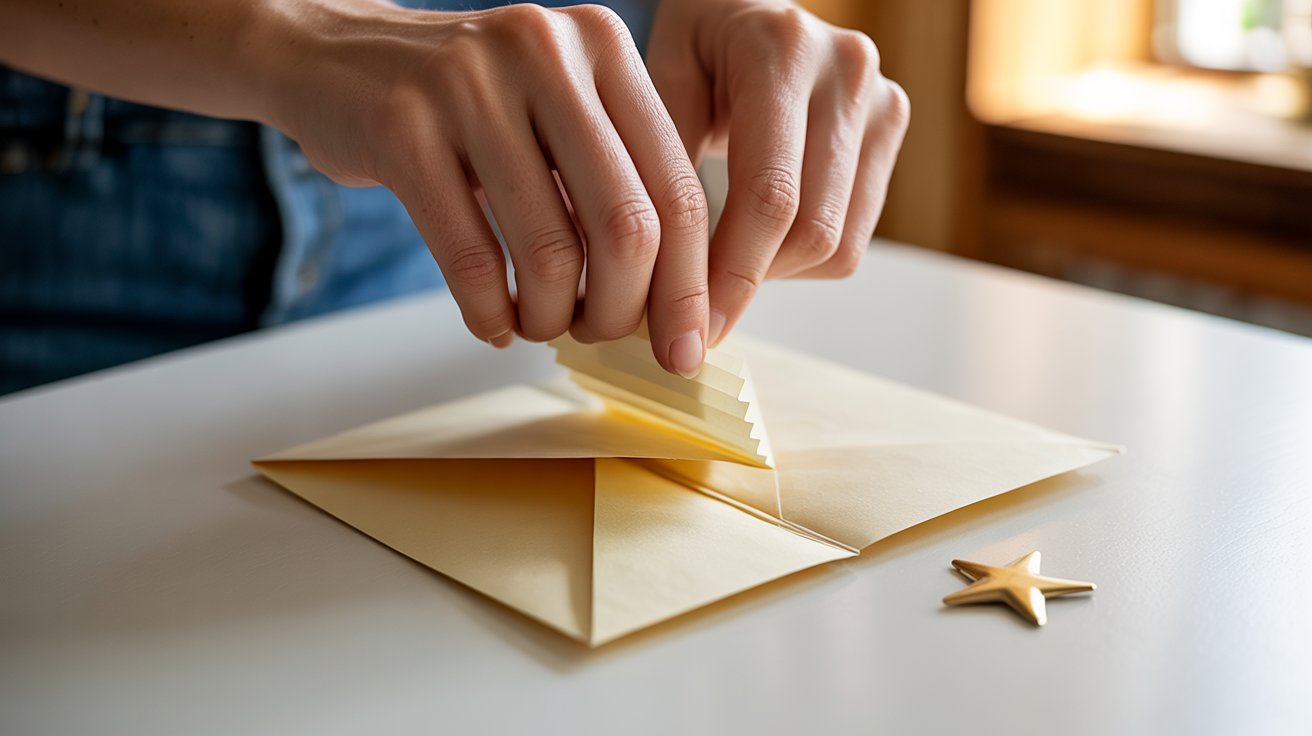 Step 7: Secure the letter