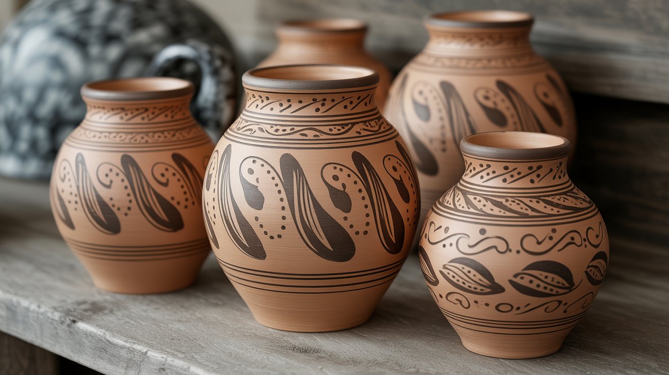 Slip-Decorated Stoneware