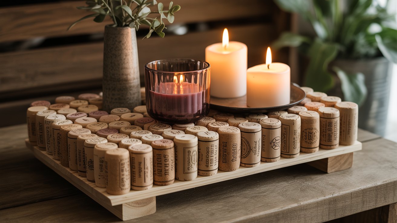 10. Wine Cork Tray