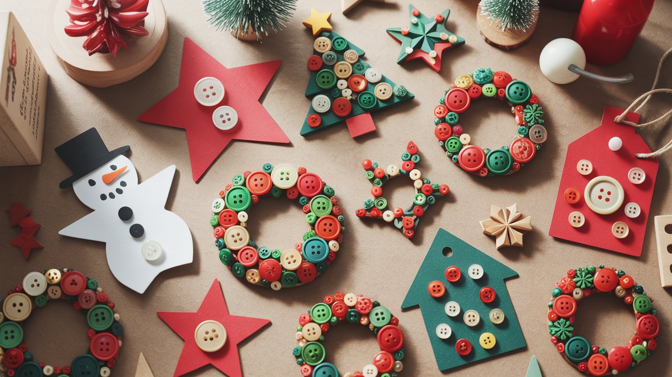 Holiday & Seasonal Button Crafts