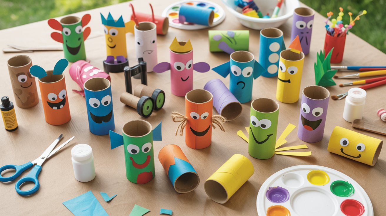 Why Toilet Paper Roll Crafts Are Great for Kids