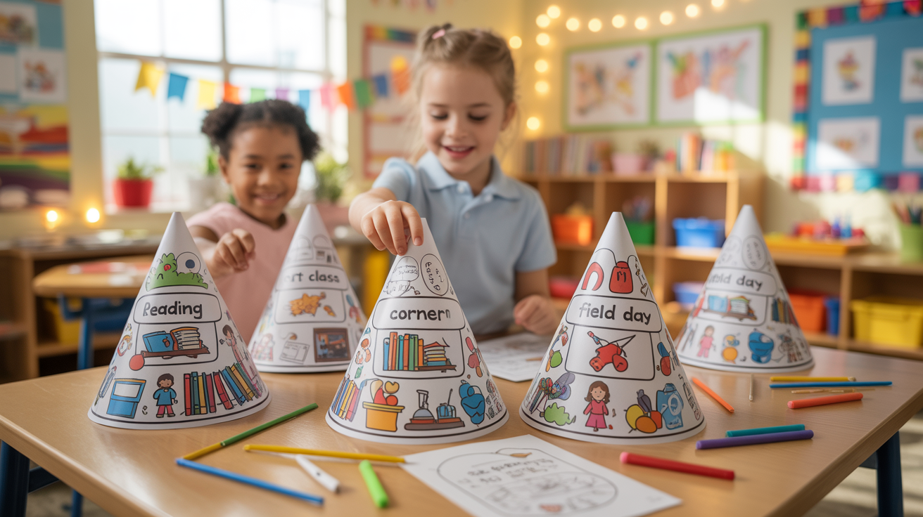 Last Day of School Hat Craft