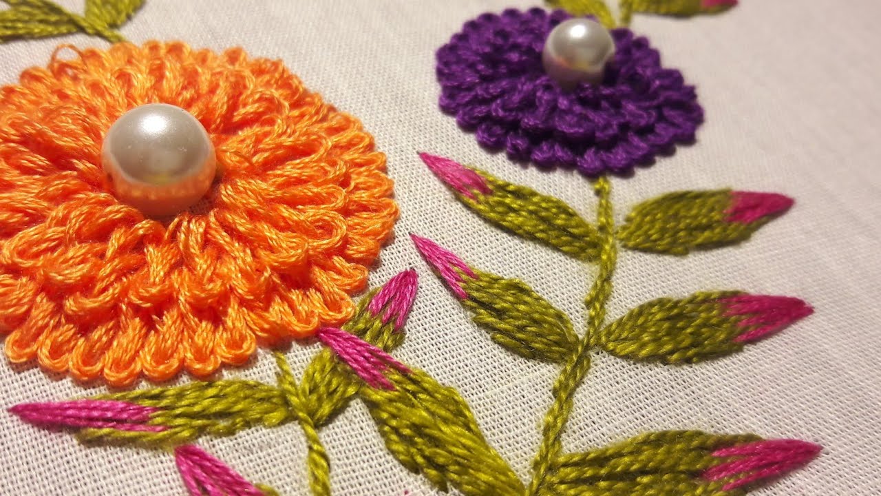 7. Rosette Chain Stitch