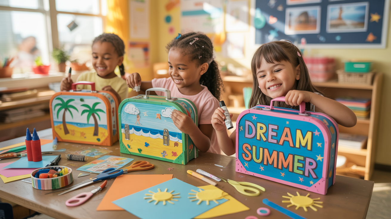 Suitcase "Dream Summer" Craft