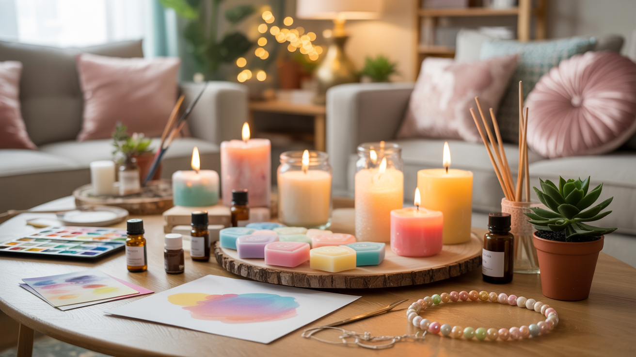 DIY Candle Making (Customizable and Relaxing)