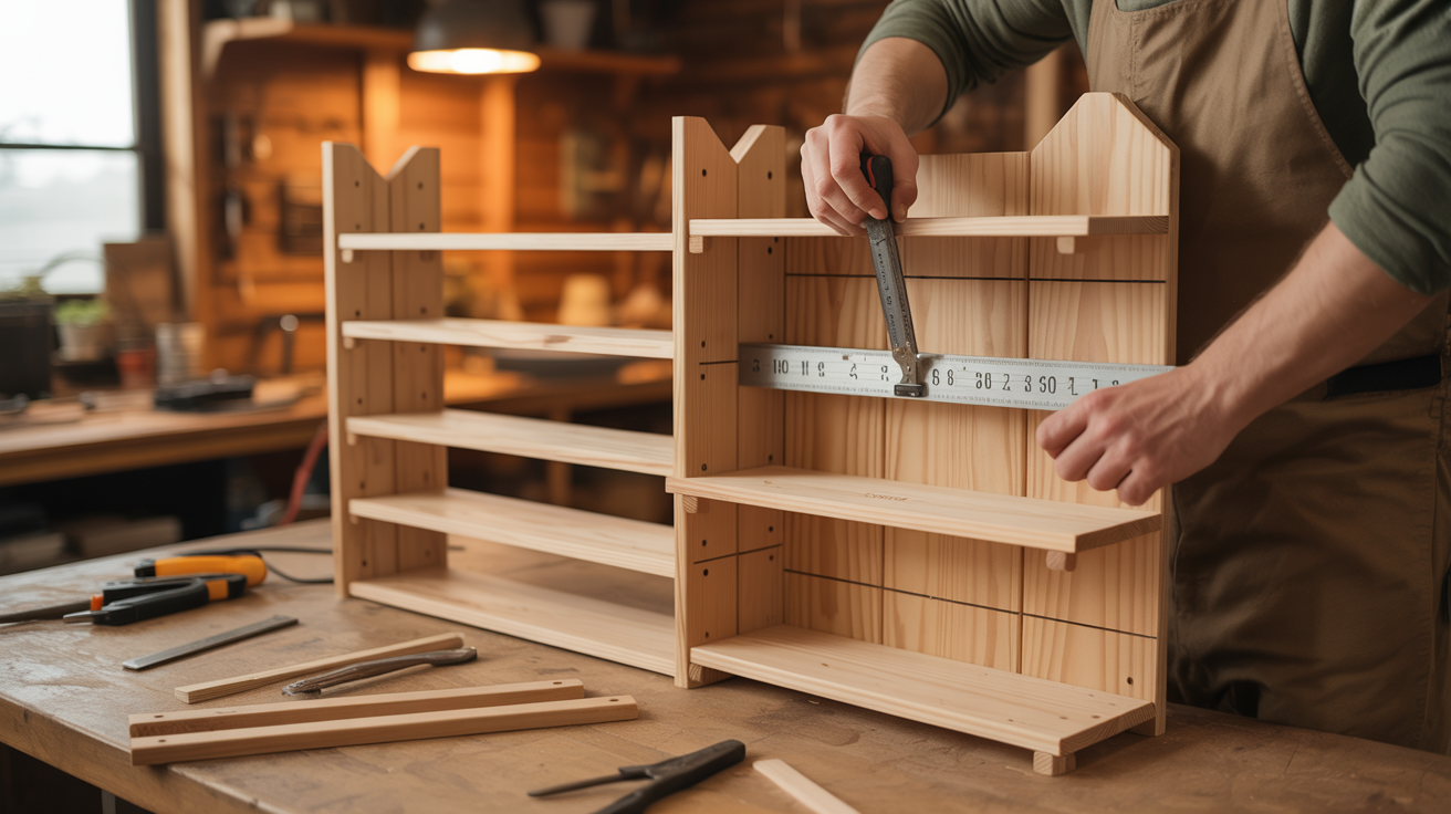 Step 2: Mark Shelf Placement
