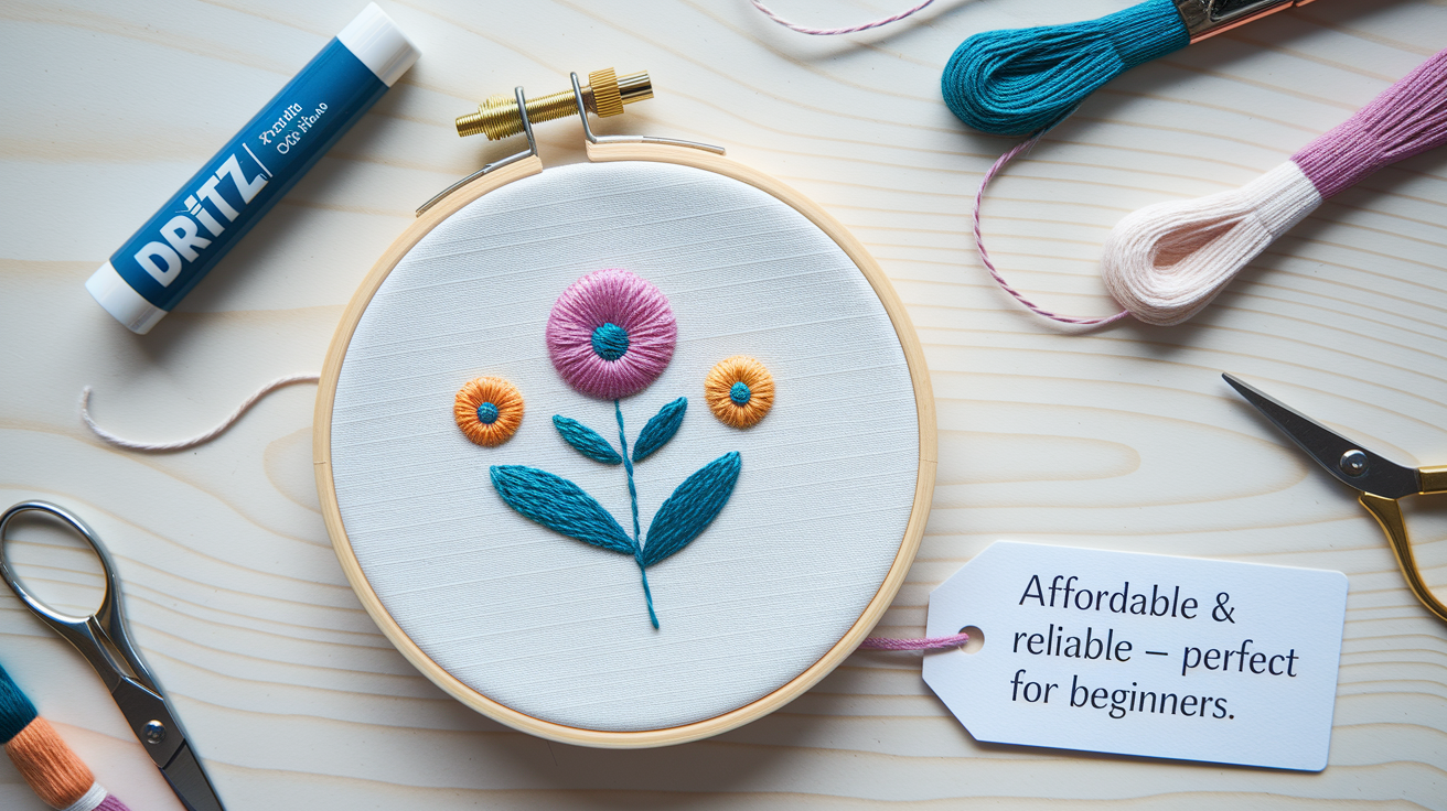 3. Dritz Plastic Embroidery Hoop