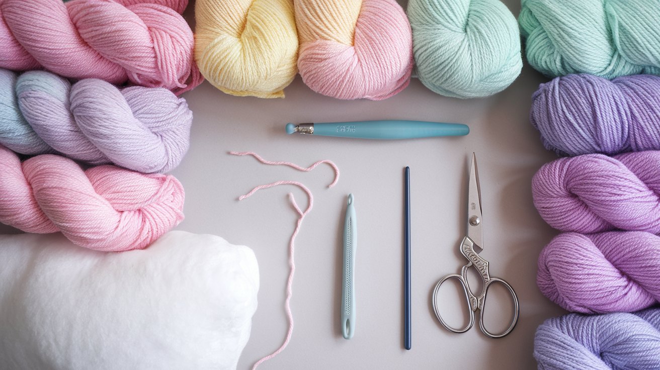 Materials Needed for Your Crochet Easter Egg