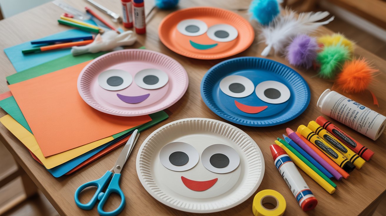 Basic Supplies Needed for Paper Plate Crafts