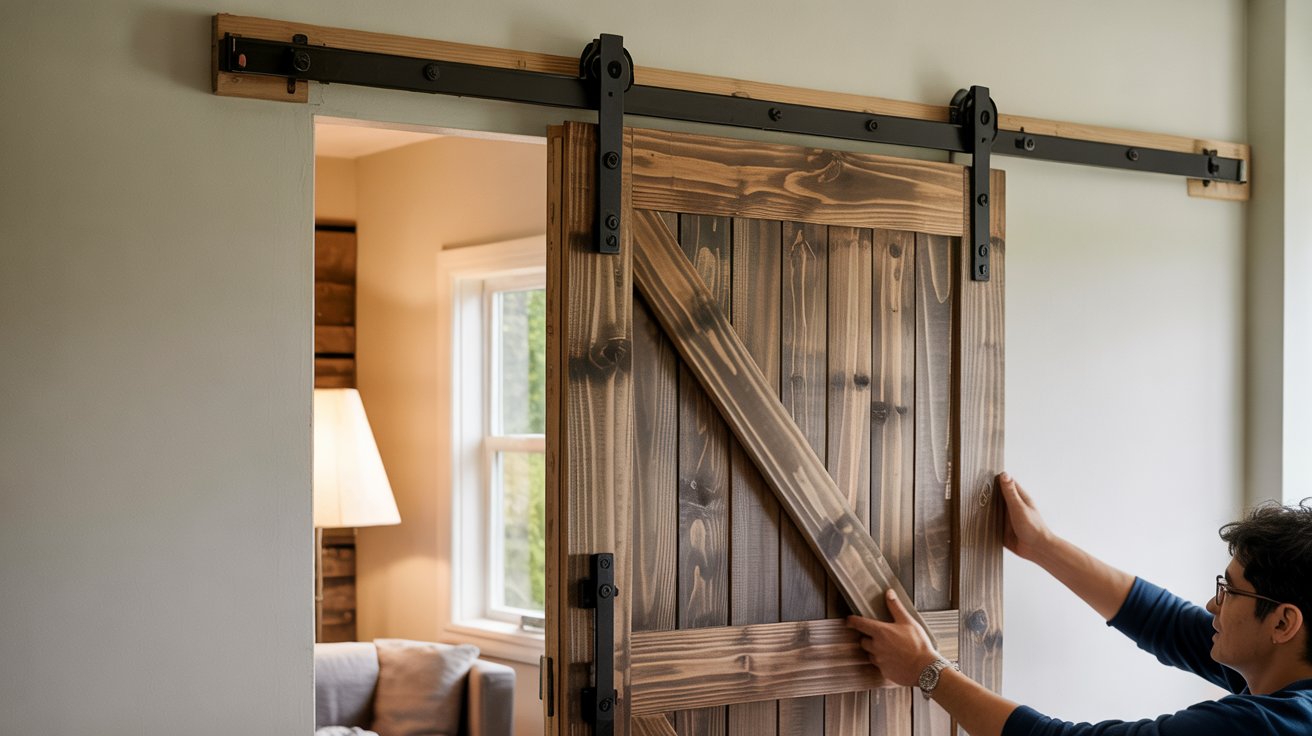 Step 7: Hang the door and test it