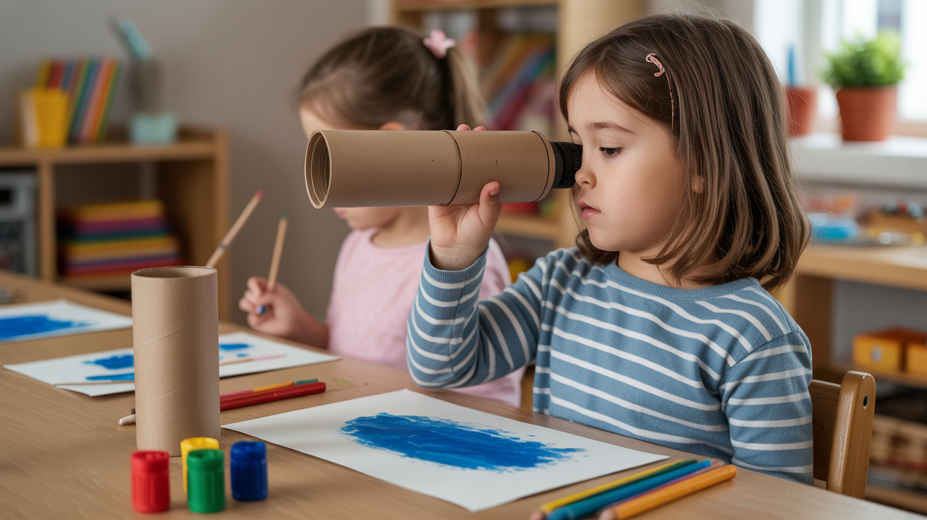 Cardboard Tube Telescope