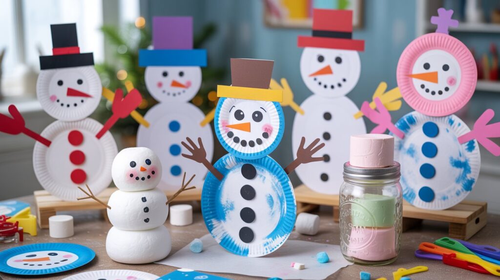 31 Fun Snowman Crafts for Kids