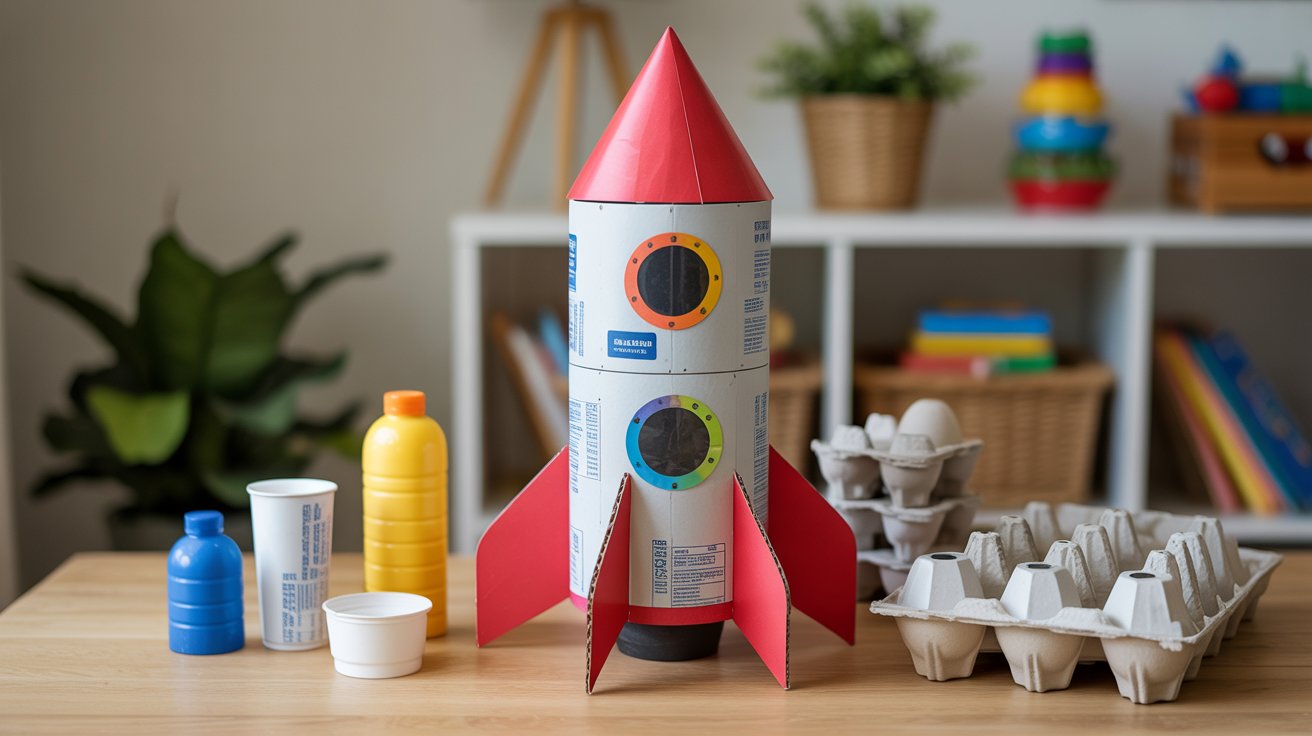 Recycled Material Rockets