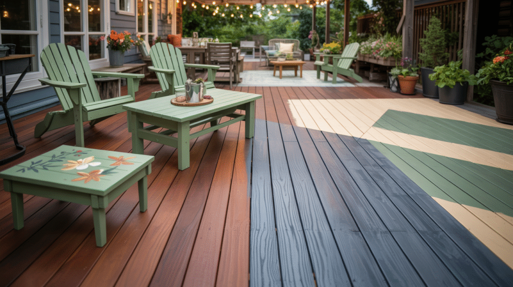 Deck Painting Ideas for Your Outdoor Space