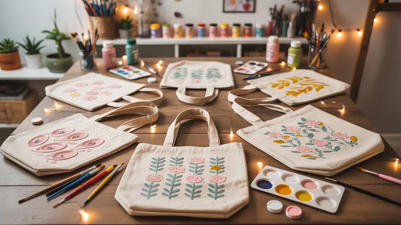 Personalized Tote Bags (Wearable Art)