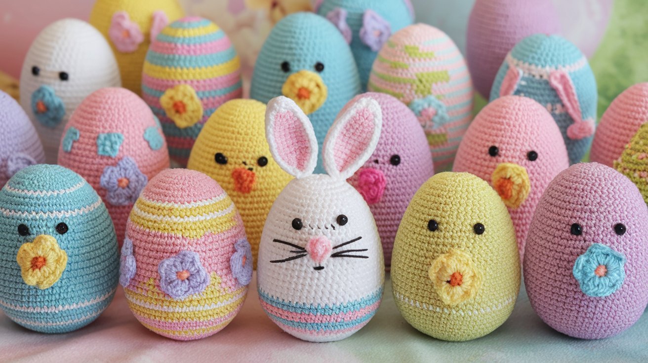 Decorating and Customizing Your Crochet Easter Egg