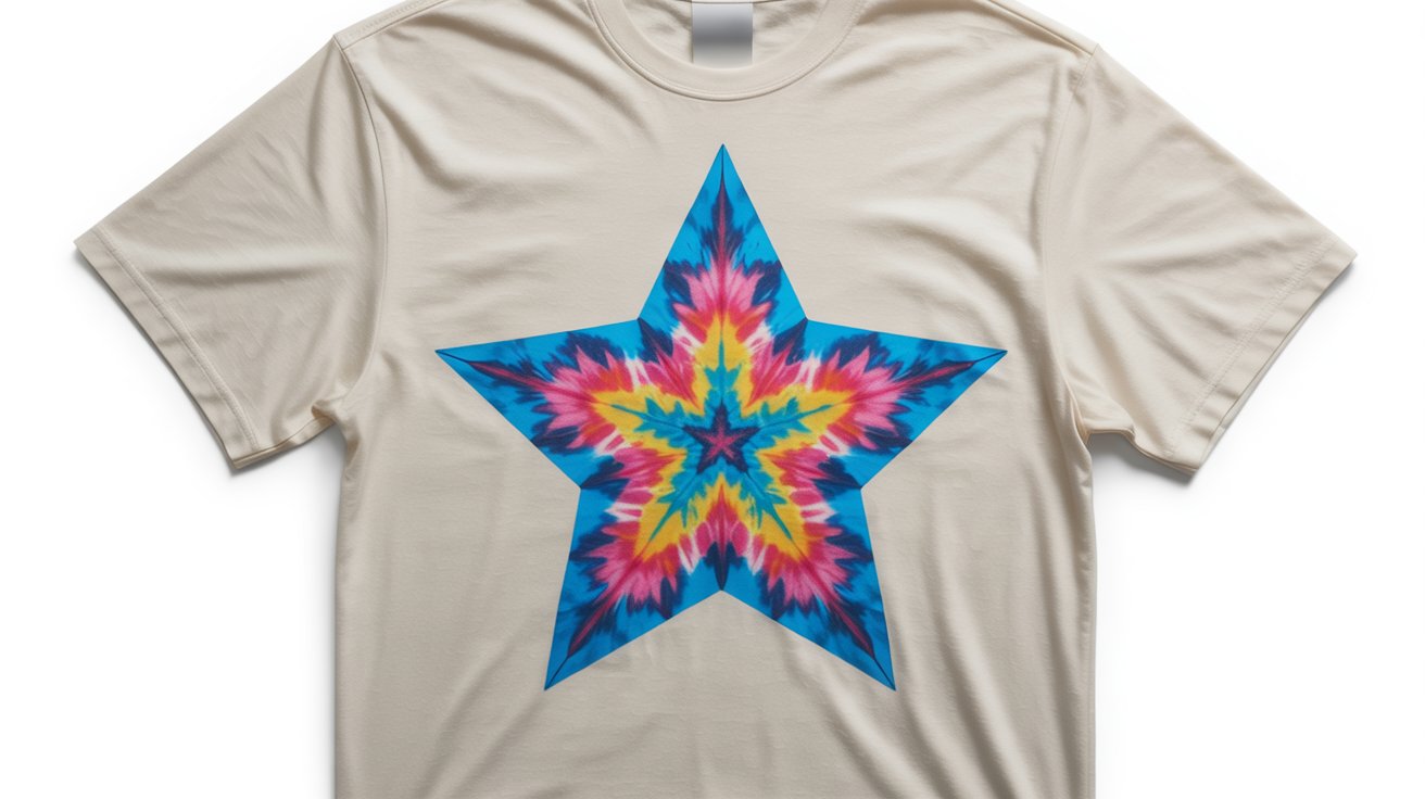 15. Star Tie Dye