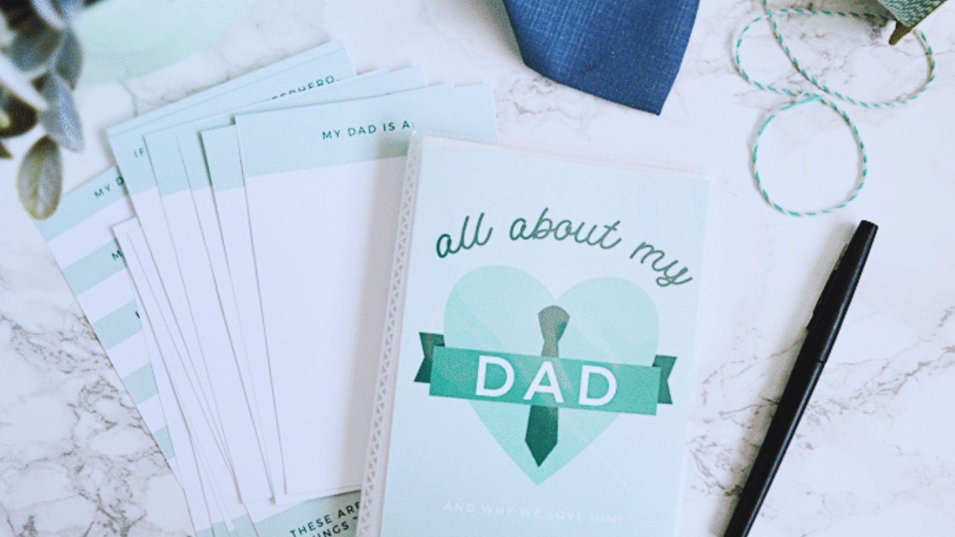 "All About My Dad" Book