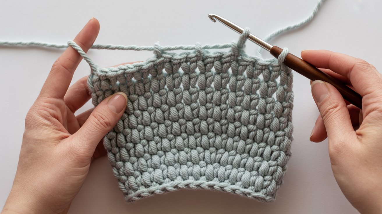 Alpine Stitch in the Round