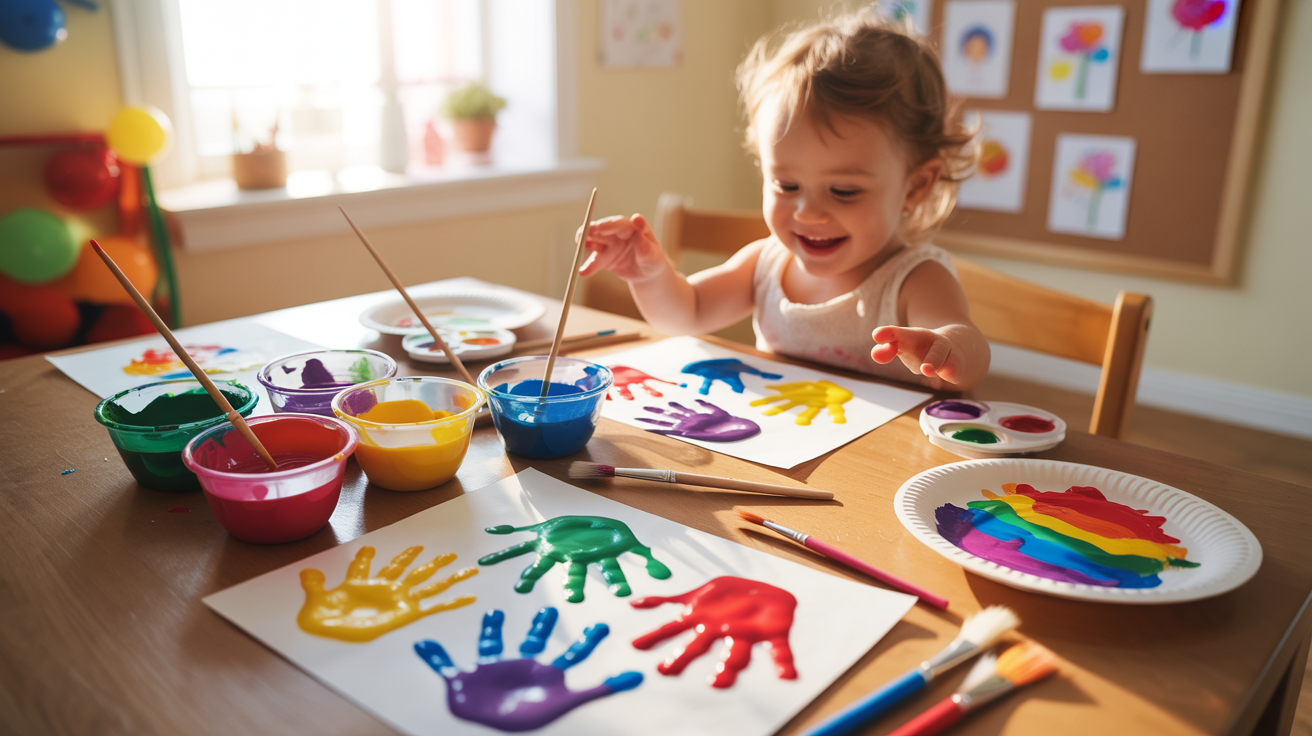 Homemade Finger Paint