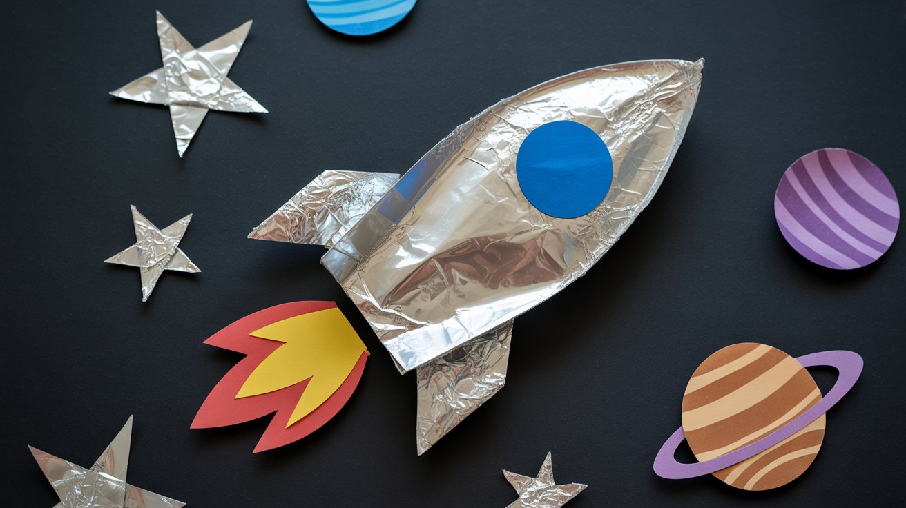Foil Rocket Collage