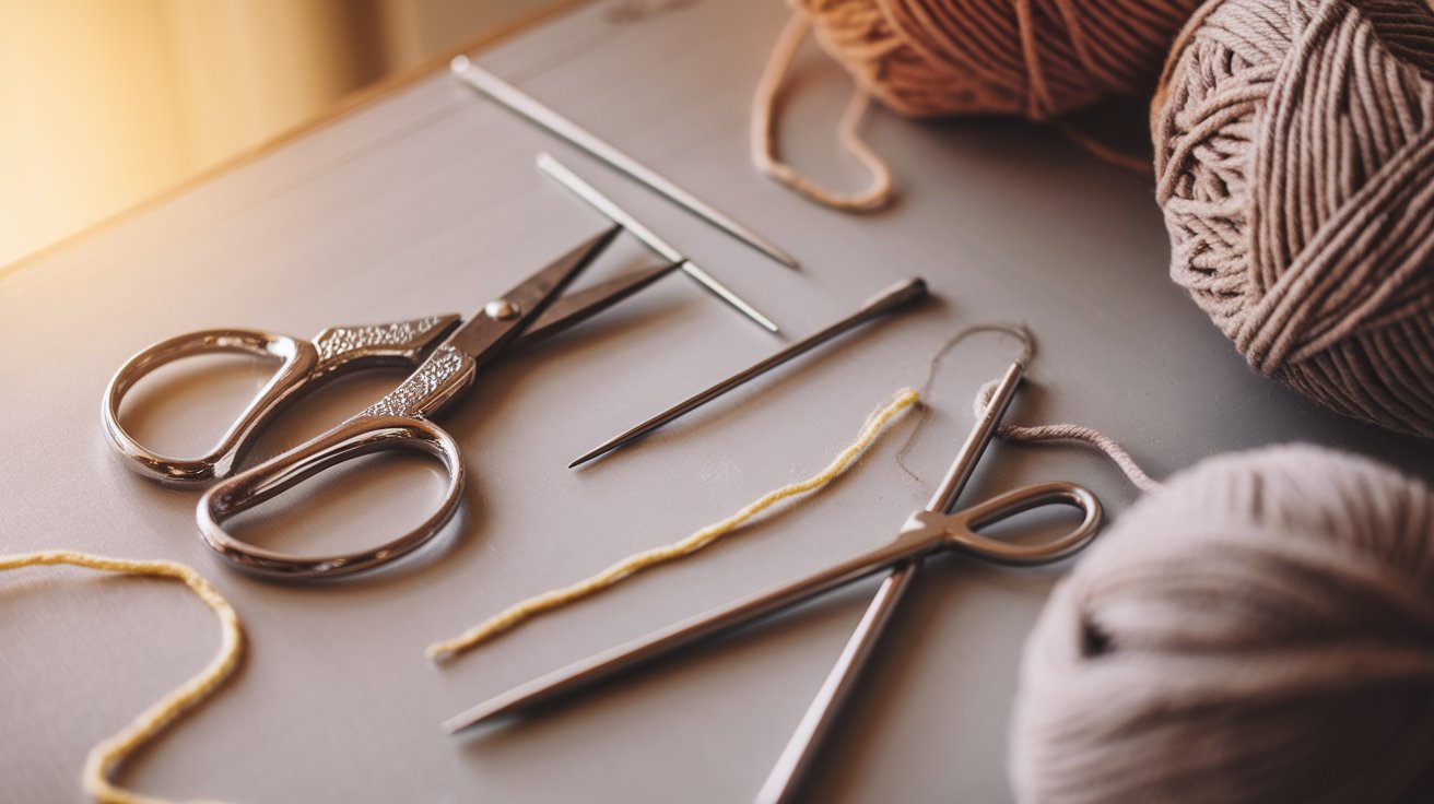 Tools You Need to Tie Off Crochet