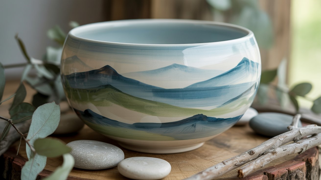 Mountain Landscape Around the Bowl