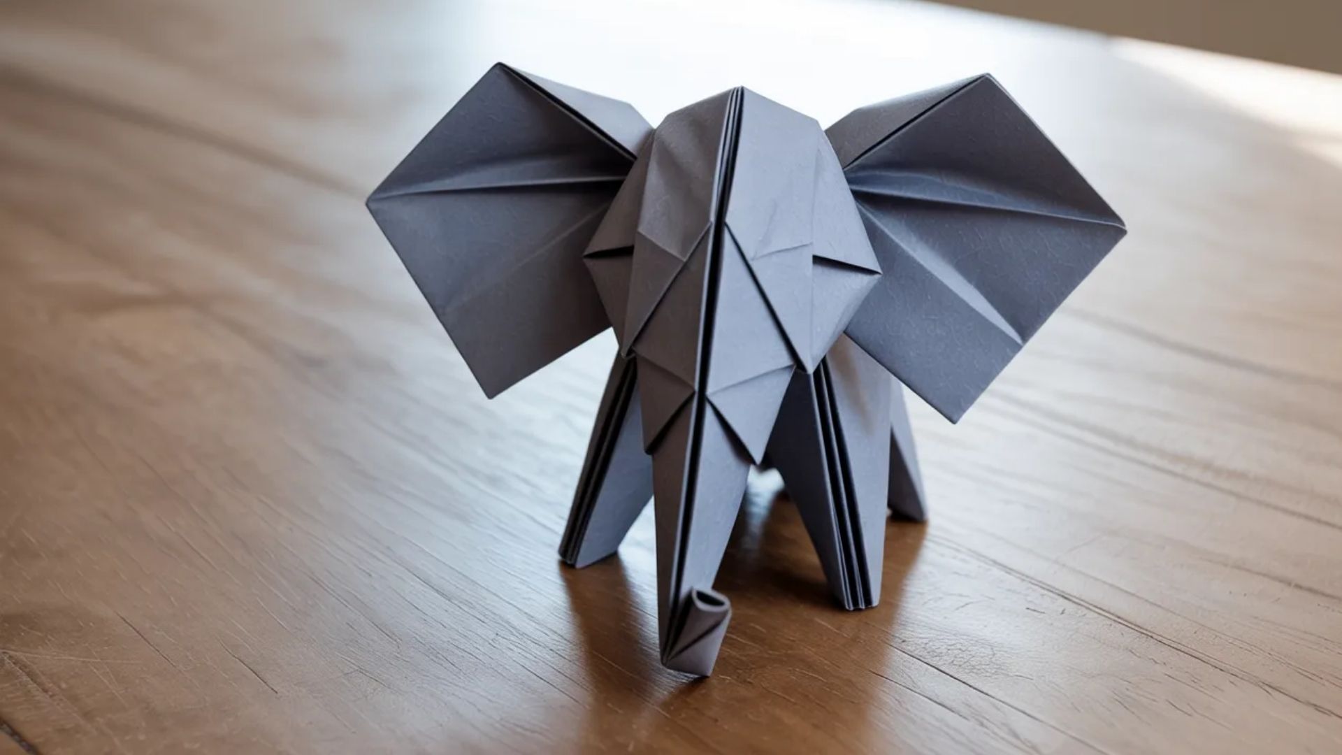 3. Elephant Origami for Kids