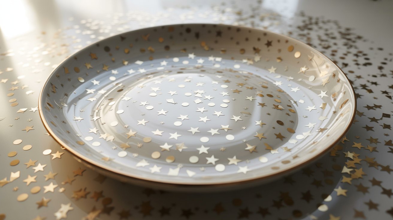 New Year Confetti Sparkle Bowl