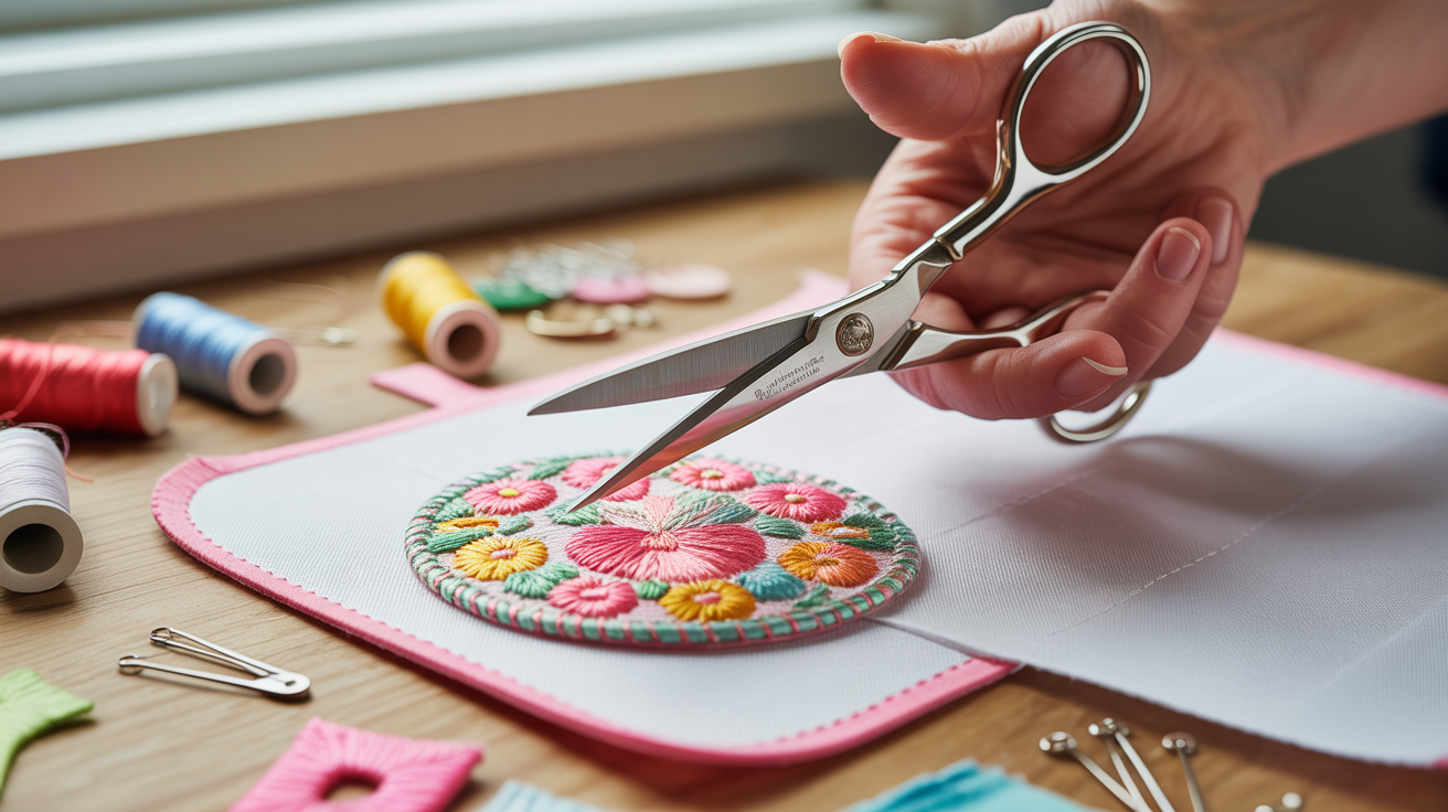 Cut and Finish Your Patch