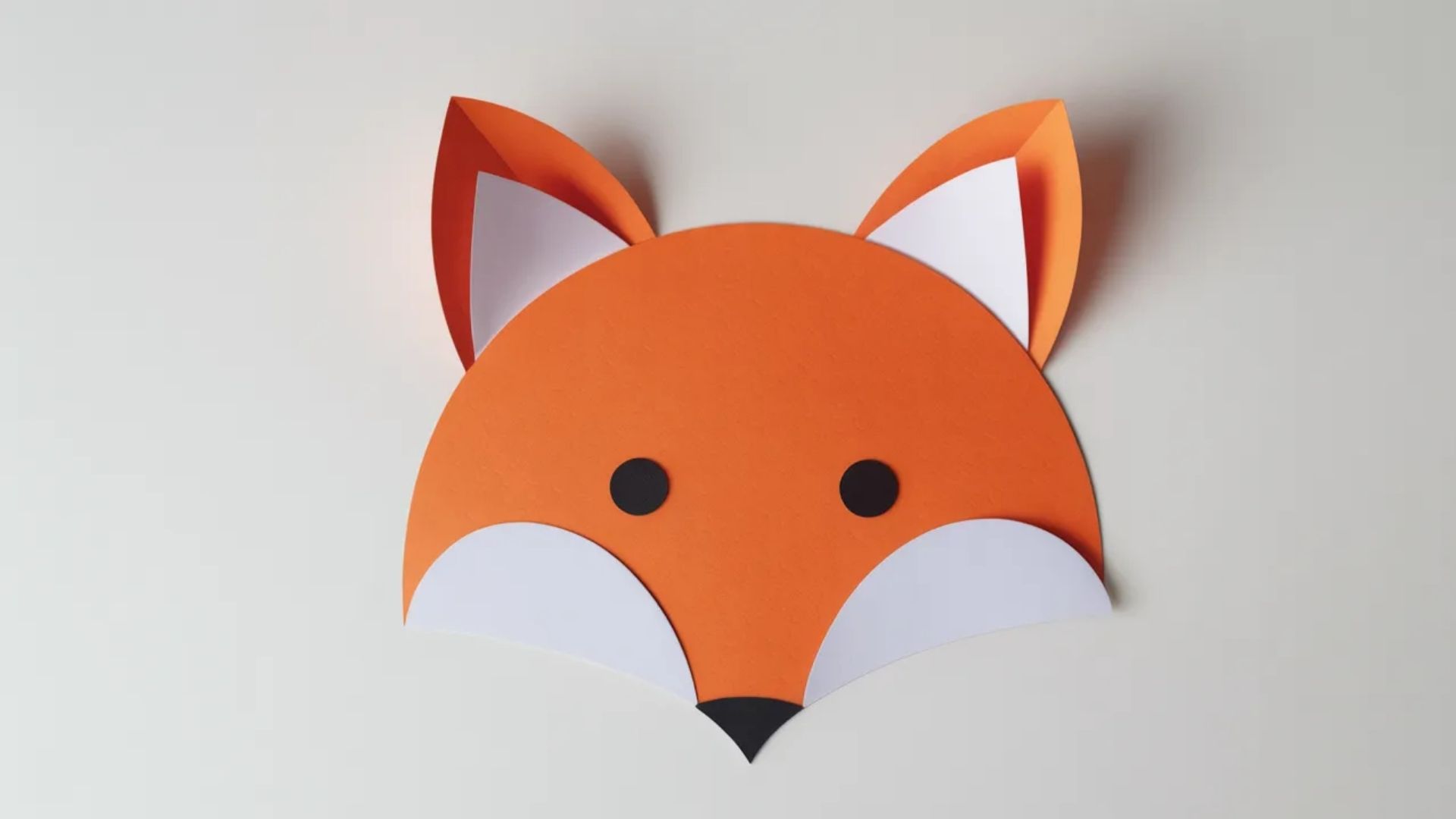Fox Face Paper Craft