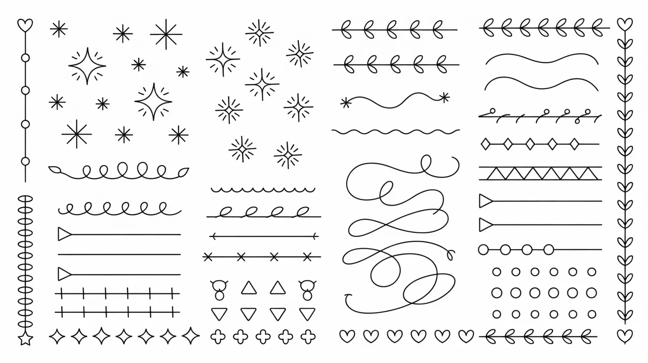 Whimsical and Decorative Doodles