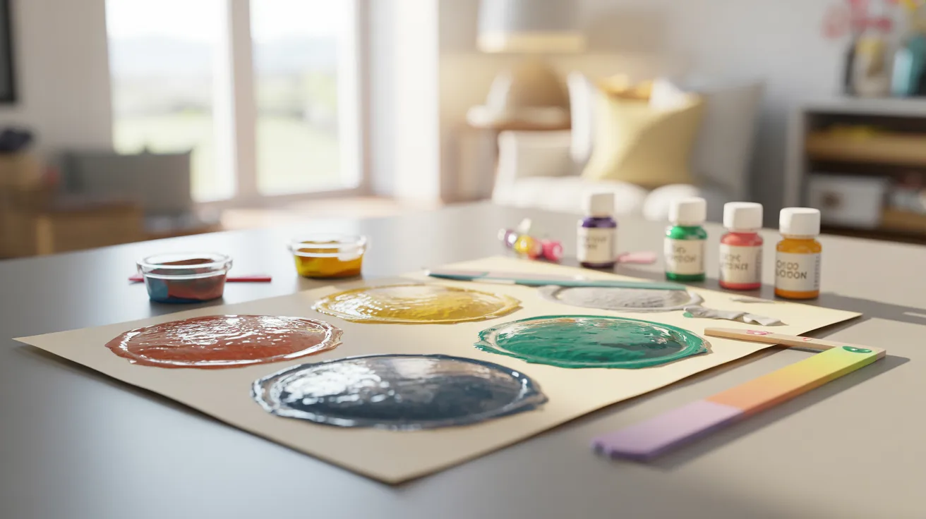 Scratch-and-sniff art for kids’ sensory craft activity combining visual creativity with scented elements.