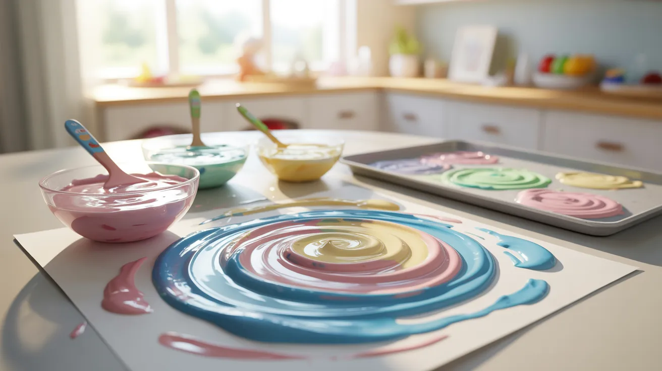 26. Yogurt Painting Craft