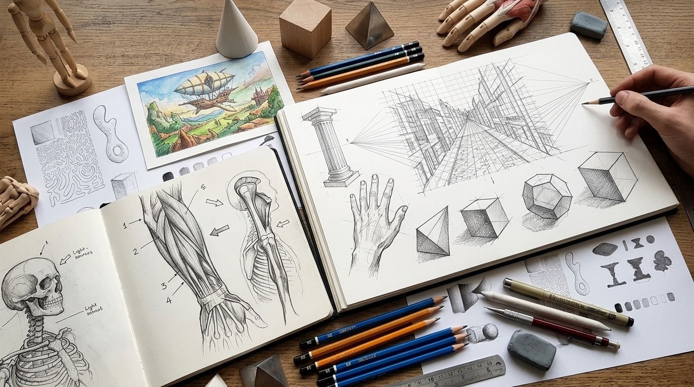 The Fundamental Skills You Need to Draw From Imagination