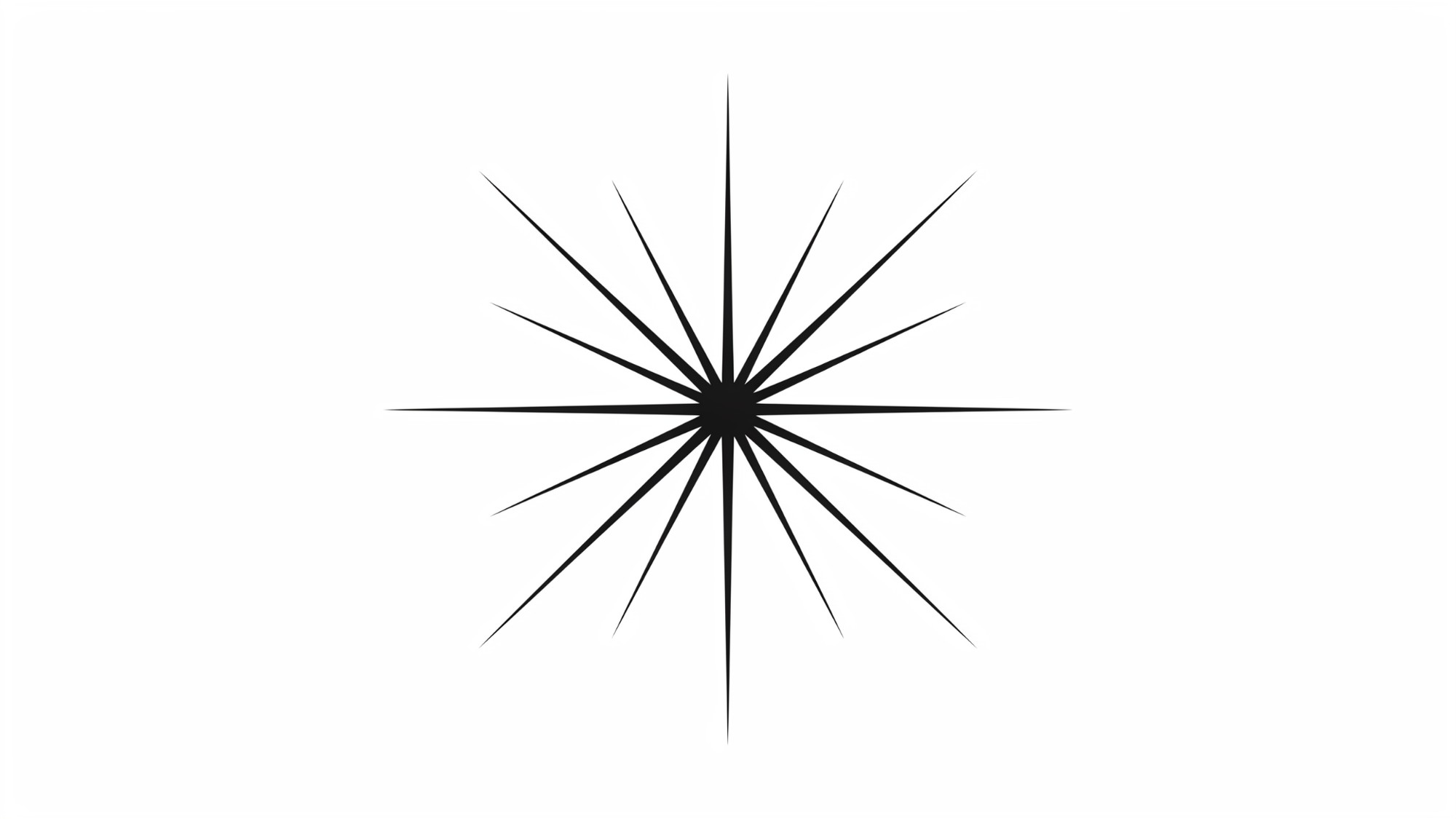 Star burst Zentangle pattern.