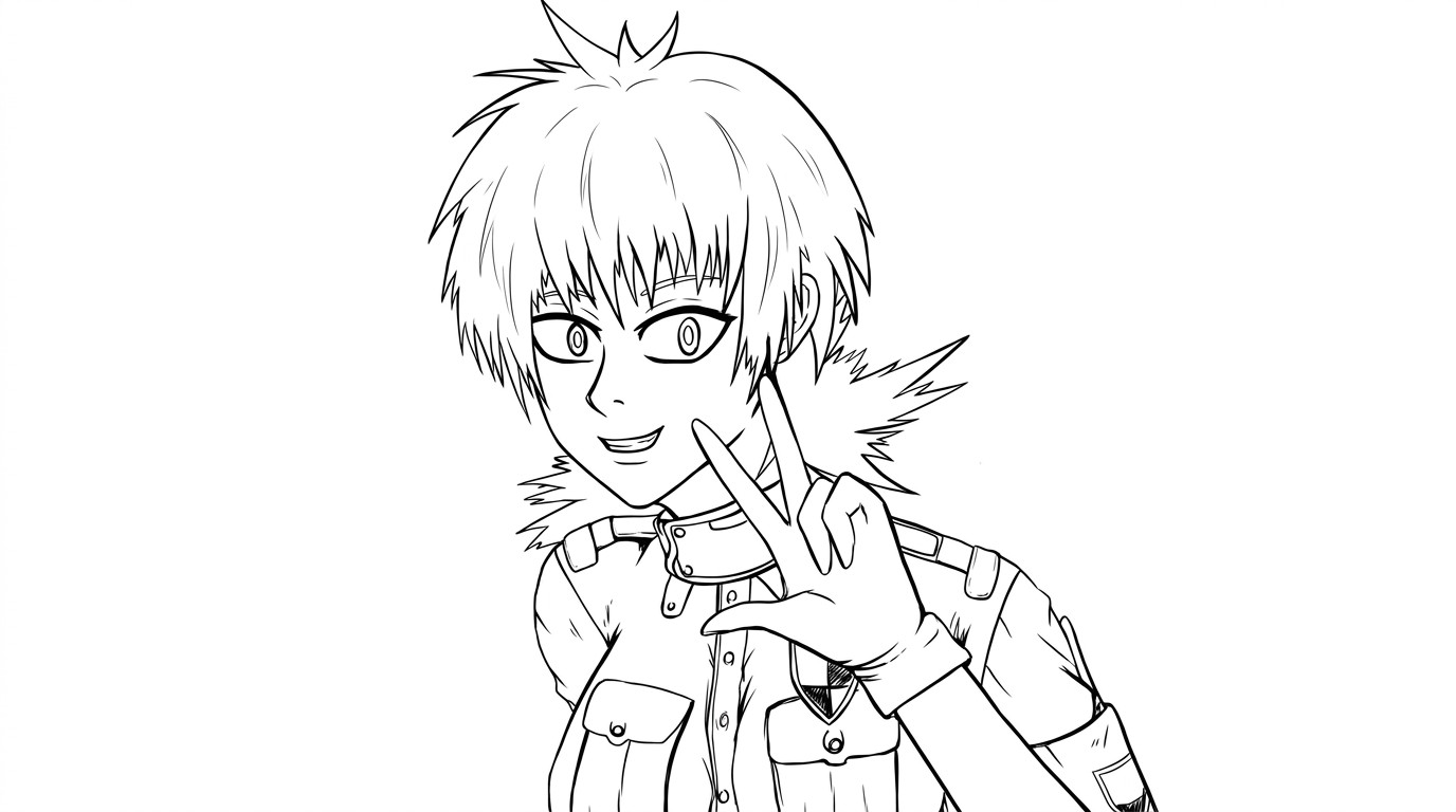 drawing of seras victoria.