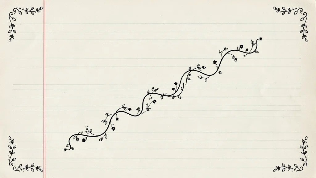 Vine doodle design