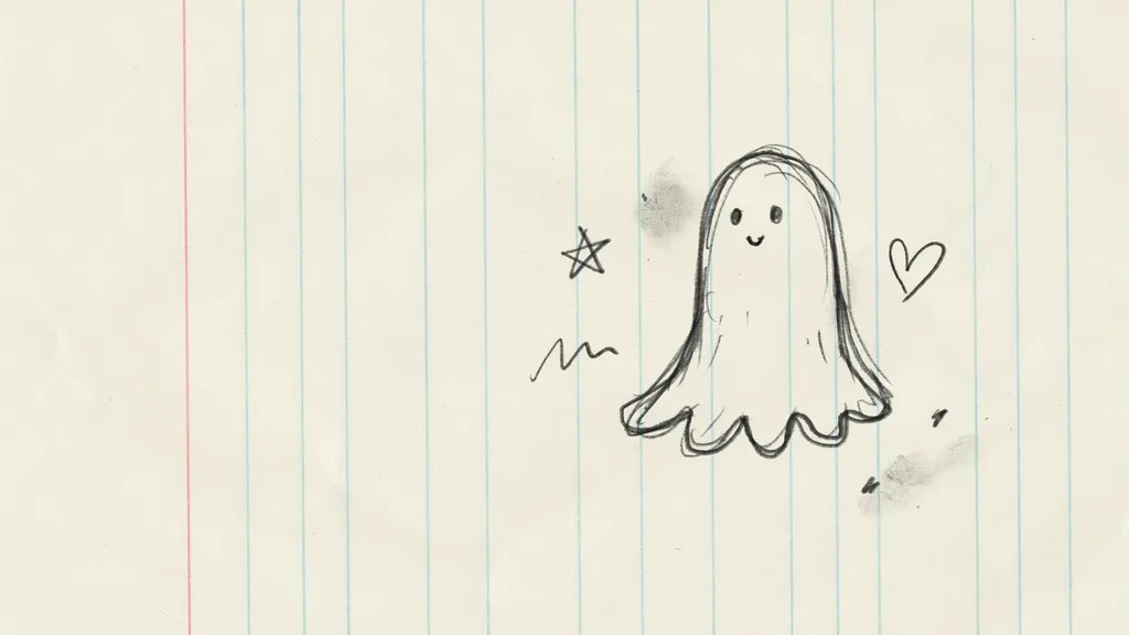 Ghost doodle